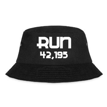 Biking Running Marathon Triathlon Bike - Bucket Hat - black - Front - Lela (165cm)