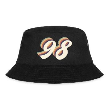98th anniversary vintage - Bucket Hat - black - Front - Lela (165cm)