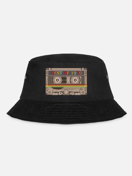 1970 - Bucket Hat - Schwarz