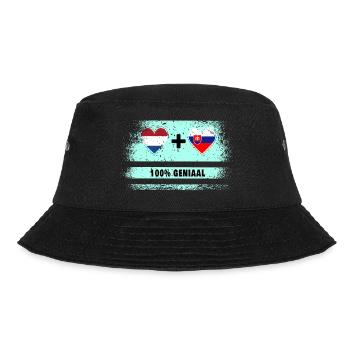 Slovaquie et Pays-Bas 100% Genius flag - Bob - noir - Devant - Lela (165cm)