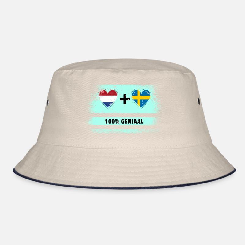 Drapeau 100% Genius de la Suède et des Pays-Bas Bob
