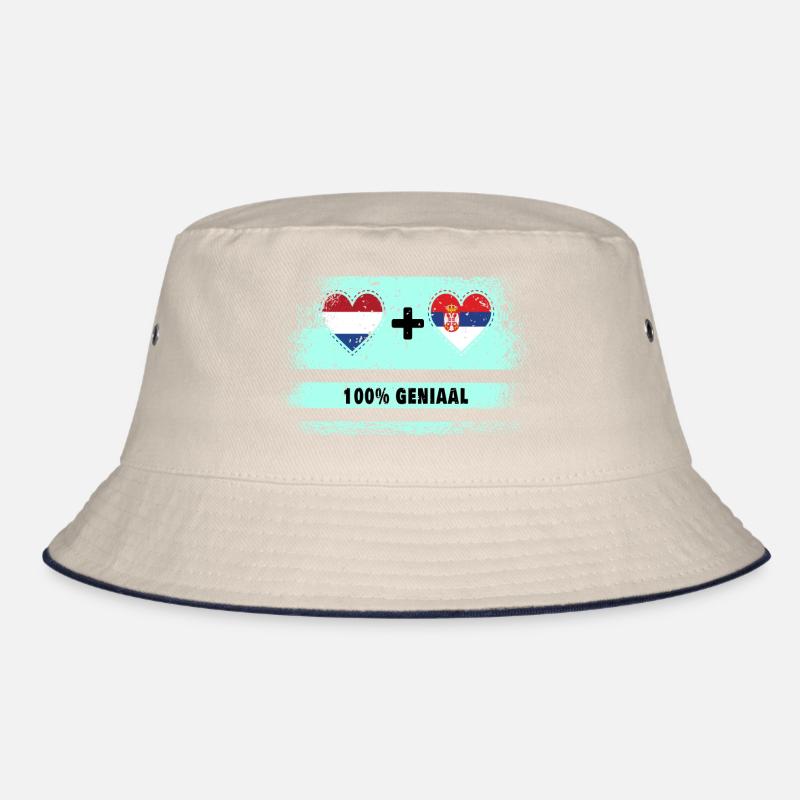 Serbie et Pays-Bas 100% Genius flag Bob