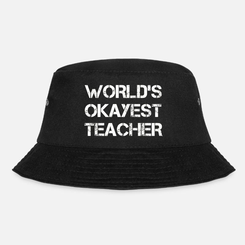 Befähigung des Lehrer-Zitat-Designs - Bucket Hat - Schwarz
