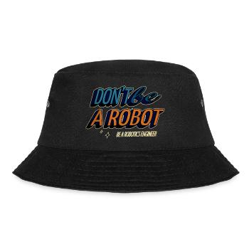 humor engineer sayings hobbyists boys - Bucket Hat - Schwarz - Vorne - Lela (165cm)