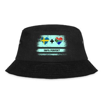 Afrique du Sud & Suède 100% Parfait / Cadeau - Bob - noir - Devant - Lela (165cm)