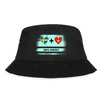 Vietnam et Suède 100% Parfait / Cadeau - Bob - noir - Devant - Lela (165cm)