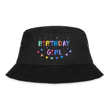 TYPO DE FILLE D’ANNIVERSAIRE - Bob - noir - Devant - Lela (165cm)