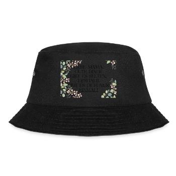 MAMA - Bucket Hat - Schwarz - Vorne - Lela (165cm)
