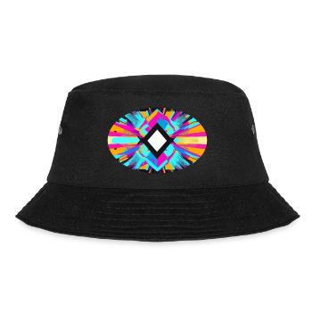 All seeing eye - Bucket Hat - black - Front - Lela (165cm)