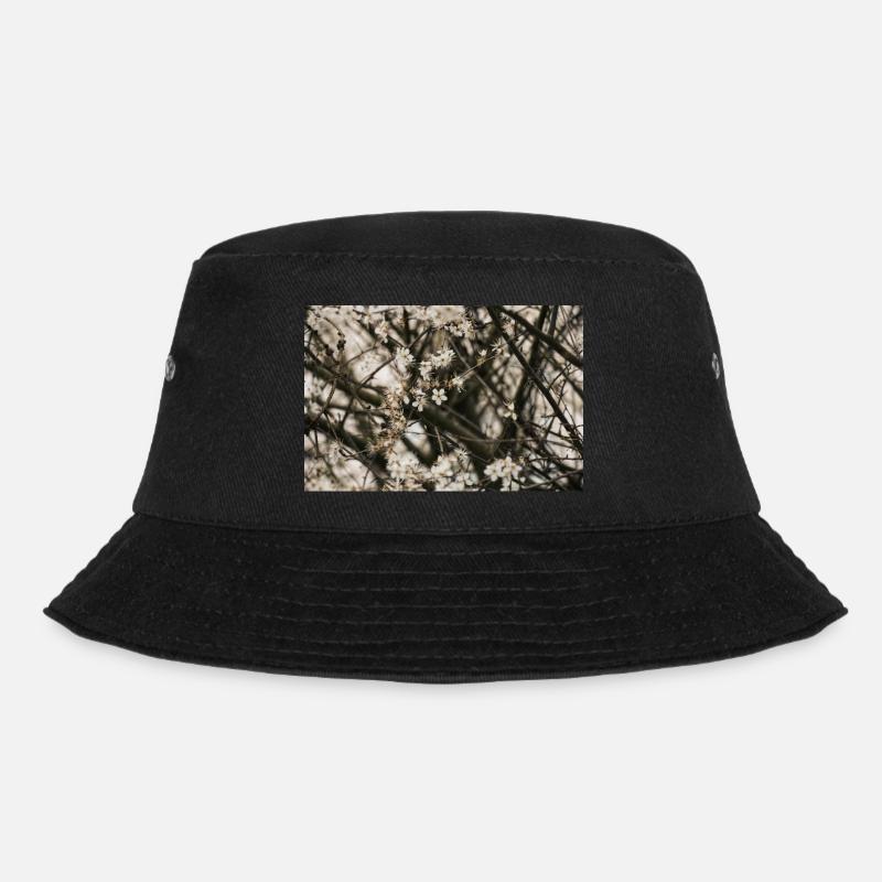 Flowers - Bucket Hat - Schwarz