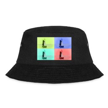 Voilier pop art - Bob - noir - Devant - Lela (165cm)