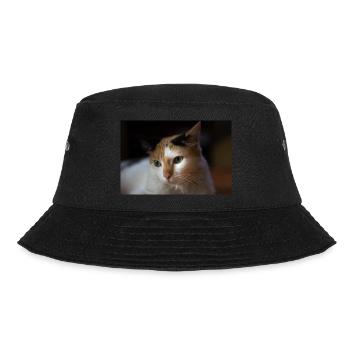 Die Katze - Bucket Hat - Schwarz - Vorne - Lela (165cm)