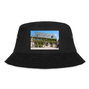 Rathaus Quedlinburg Sachsen-Anhalt - Bucket Hat - Schwarz - Vorne - Lela (165cm)