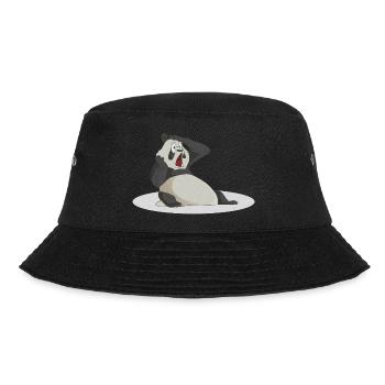 Panda - Bucket Hat - black - Front - Lela (165cm)