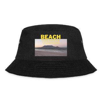 Beach 18 - Bucket Hat - Schwarz - Vorne - Lela (165cm)