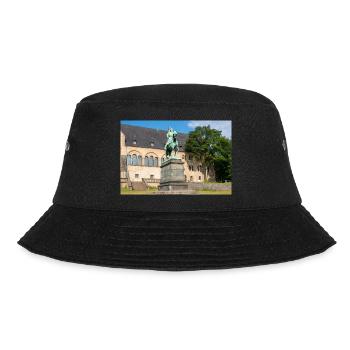 Reiterstandbild von Friedrich I. Barbarossa - Bucket Hat - Schwarz - Vorne - Lela (165cm)