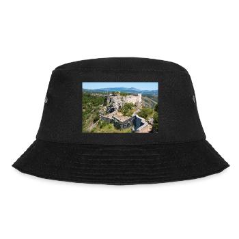 Knin Fortress (Kninska tvrđava) Croatia - Bucket Hat - black - Front - Lela (165cm)