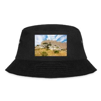The Wall of Oštrica (Bedem Grebastica) Croatia - Bucket Hat - black - Front - Lela (165cm)