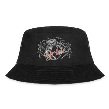 BRAUT, TSHIRT - Bucket Hat - Schwarz - Vorne - Lela (165cm)
