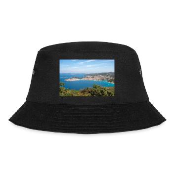 Panoramablick Primošten, Šibenik-Knin, Kroatien - Bucket Hat - Schwarz - Vorne - Lela (165cm)