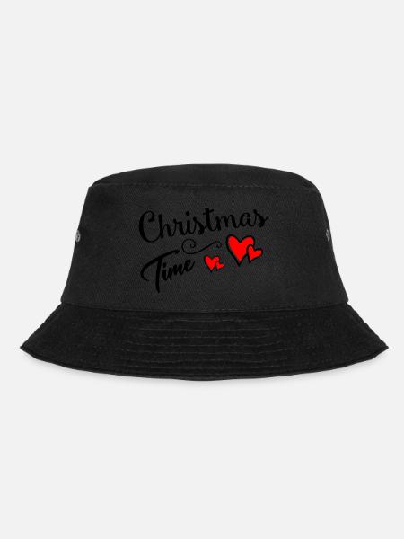 Christmas time - Bucket Hat - Schwarz