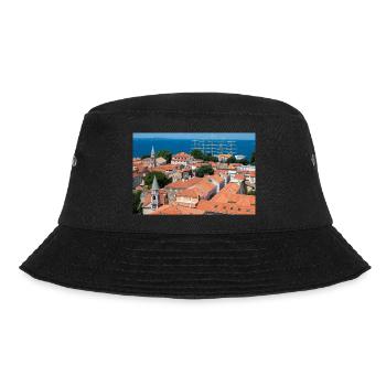 Klosterkirche des Hl. Franziskus Assisi Zadar - Bucket Hat - Schwarz - Vorne - Lela (165cm)