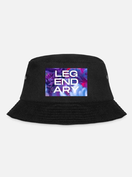 Legendary Design - Bucket Hat - Schwarz