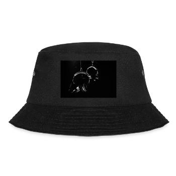 Headphones in the dark - Bucket Hat - black - Front - Lela (165cm)