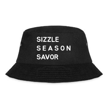 Sizzle Season Genießen - Bucket Hat - Schwarz - Vorne - Lela (165cm)