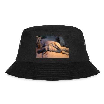 Mexican beaded lizard (Skorpion-Krustenechse) - Bucket Hat - black - Front - Lela (165cm)