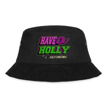 gift idea under the tree statement fairy tail - Bucket Hat - black - Front - Lela (165cm)