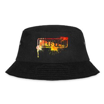 Meister 2024 Aufstiegstrikot Aufstieg 24 - Bucket Hat - Schwarz - Vorne - Lela (165cm)