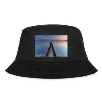 Evening atmosphere at Lake Ammersee - Bucket Hat - black - Front - Lela (165cm)