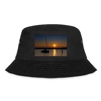 Sonnenuntergang am Ammersee - Bucket Hat - Schwarz - Vorne - Lela (165cm)