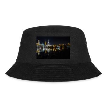 Dresden at night - Bucket Hat - black - Front - Lela (165cm)