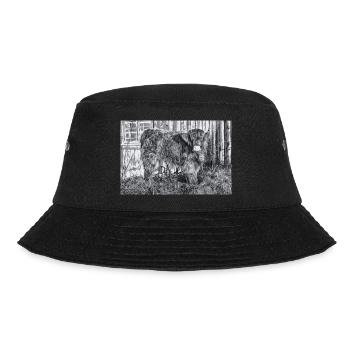 Highland cattle - Bucket Hat - black - Front - Lela (165cm)