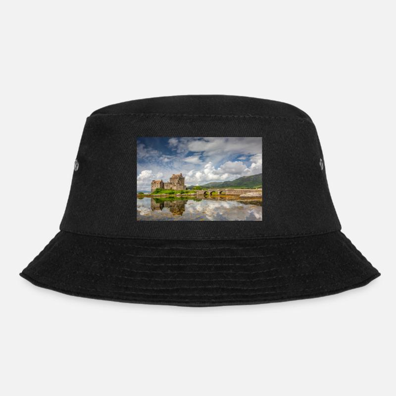 Scotland Eilean Donan Castle - Bucket Hat - black