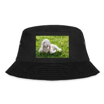 Lamb with a kiss - Bucket Hat - black - Front - Lela (165cm)
