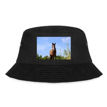 Pferd - Bucket Hat - Schwarz - Vorne - Lela (165cm)