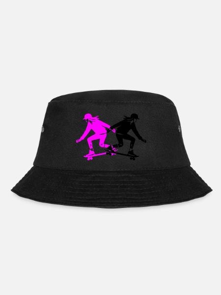 Skateboard Femme Silhouette Skateboard - Bob - noir