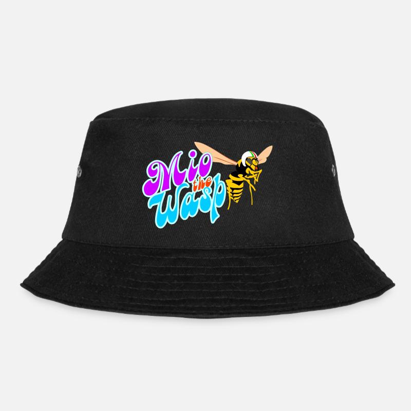Mio the Wasp f - Bucket Hat - black