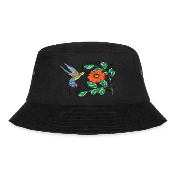 Oiseau coloré - Bob - noir - Devant - Lela (165cm)