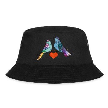Oiseaux colorés - Bob - noir - Devant - Lela (165cm)