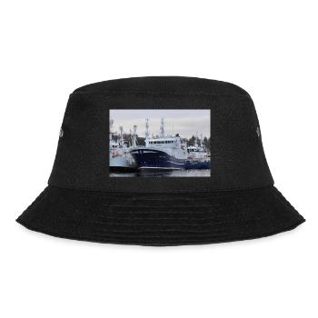 H-77-AV Malene S - Bucket Hat - Schwarz - Vorne - Lela (165cm)