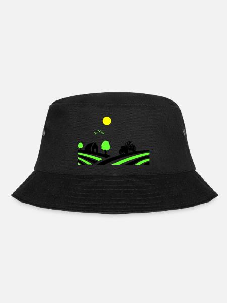 traktor farm - Bucket Hat - Schwarz