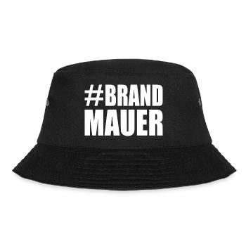 brandmauer - Bucket Hat - Schwarz - Vorne - Lela (165cm)