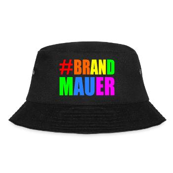 brandmauer - Bucket Hat - Schwarz - Vorne - Lela (165cm)