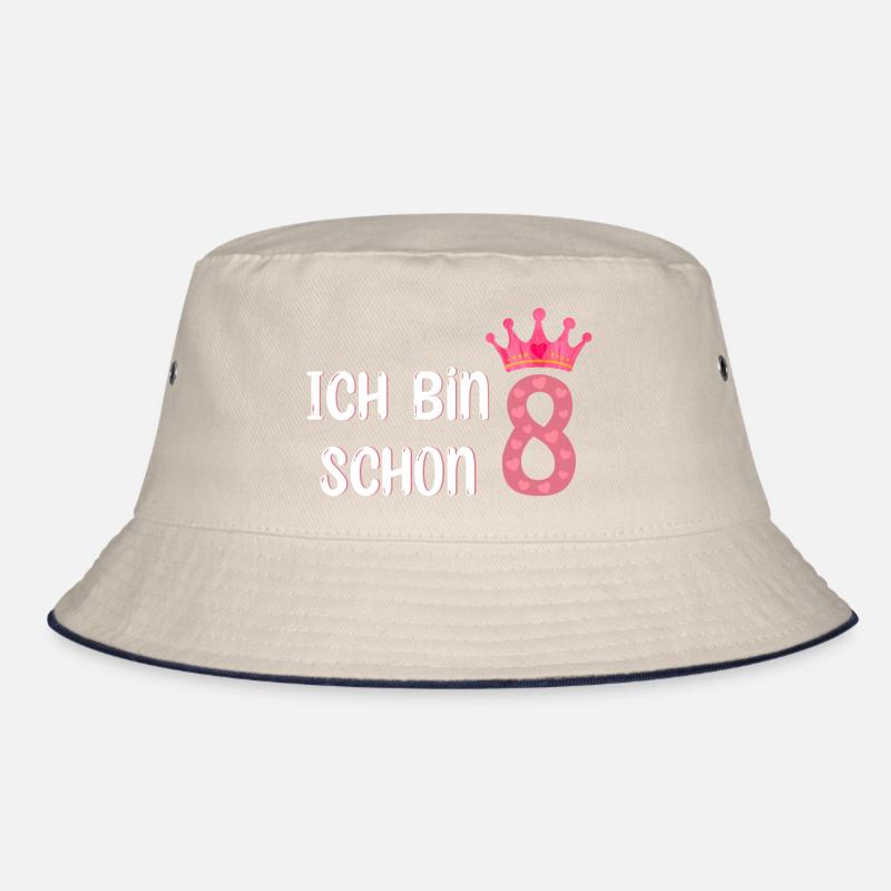 Ich bin schon 8 Bucket Hat