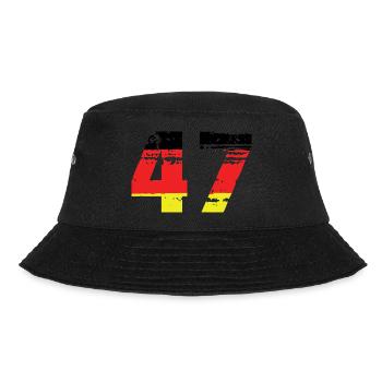 47 Number Germany Jersey - Bucket Hat - black - Front - Lela (165cm)