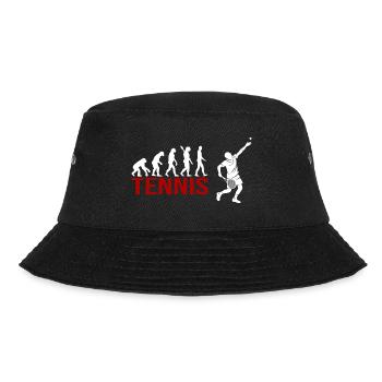 Evolution Tennis - Bucket Hat - Schwarz - Vorne - Lela (165cm)